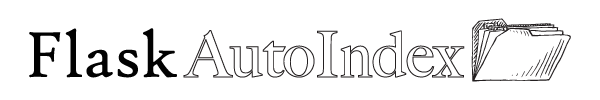The Flask-AutoIndex logo